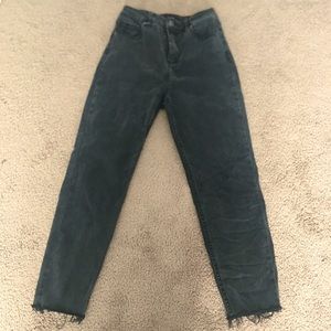 LIGHT BLACK  HIGH RISE JEANS